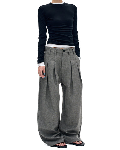 MADWITCH CLEANFIT DRAPED TROUSERS #CK6866