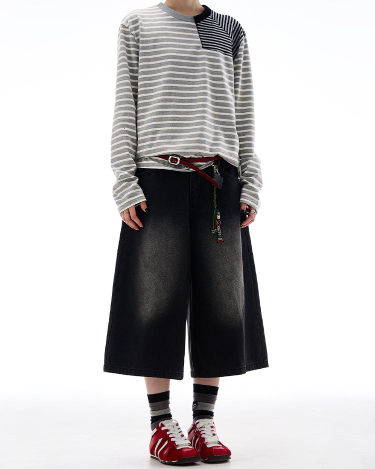 MADWITCH BOOTCUT GENDERLESS CROP JEANS #WHOA099