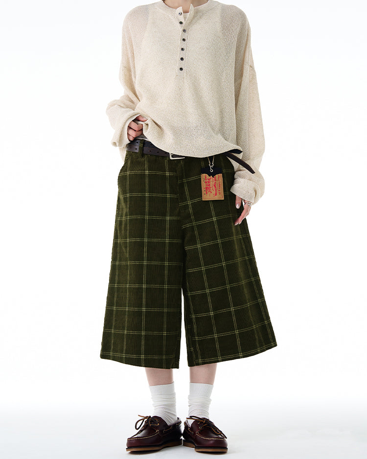 MADWITCH UNISEX MID-LENGTH CHINO SHORTS #DR1009