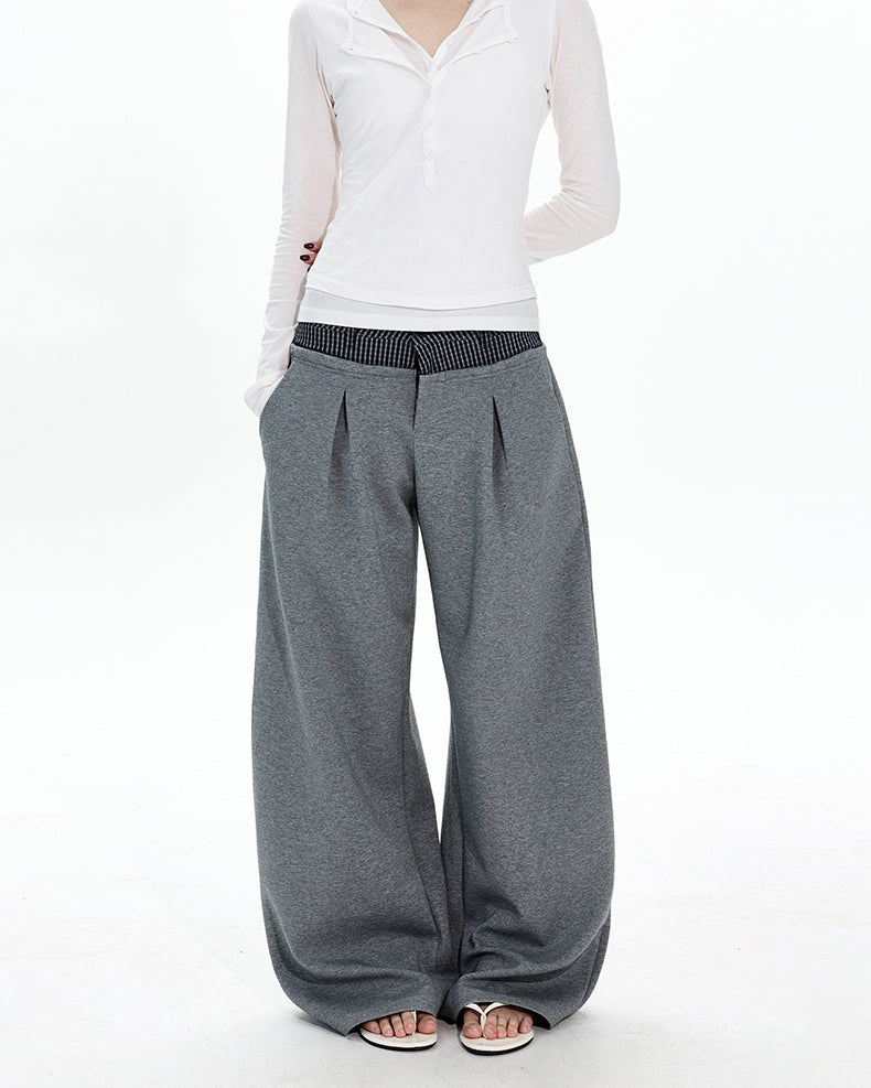 MADWITCH PATCH PLAID PANTS #C967