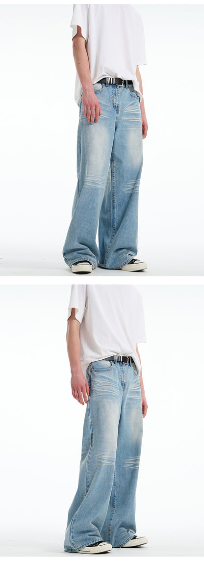 MADWITCH WATER WASHED RETRO JEANS #1860C24