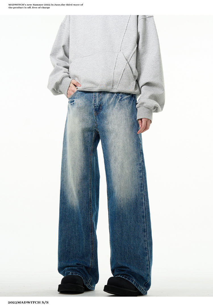 MADWITCH ACID WASHED JEANS #N5277