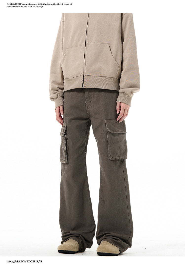 MADWITCH CROPPED CARGO PANTS #WH6833