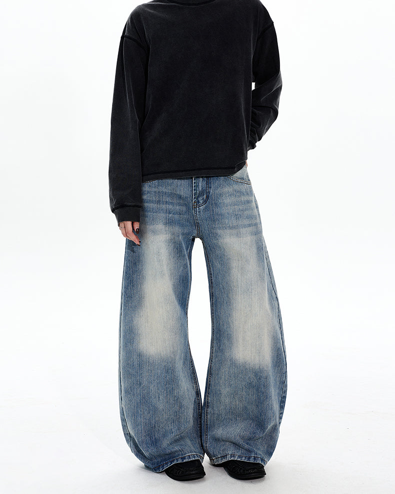 MADWITCH SLUB WIDE DENIM #G6669