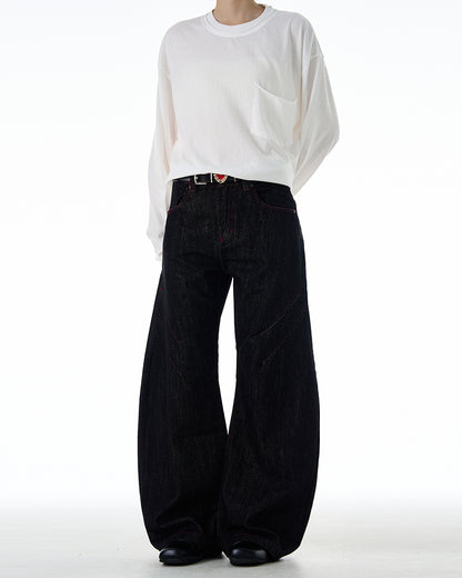 MADWITCH VINTAGE ANKLE-WRAP DENIM #G6697