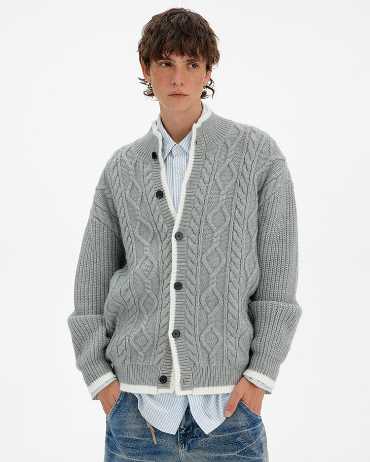 MADWITCH TWIST PREP CARDIGAN #M1051