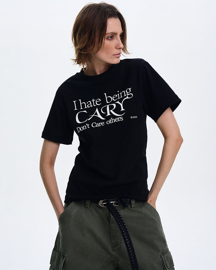 MADWITCH CREW NECK CASUAL SHORT-SLEEVE T-SHIRT #MD4125