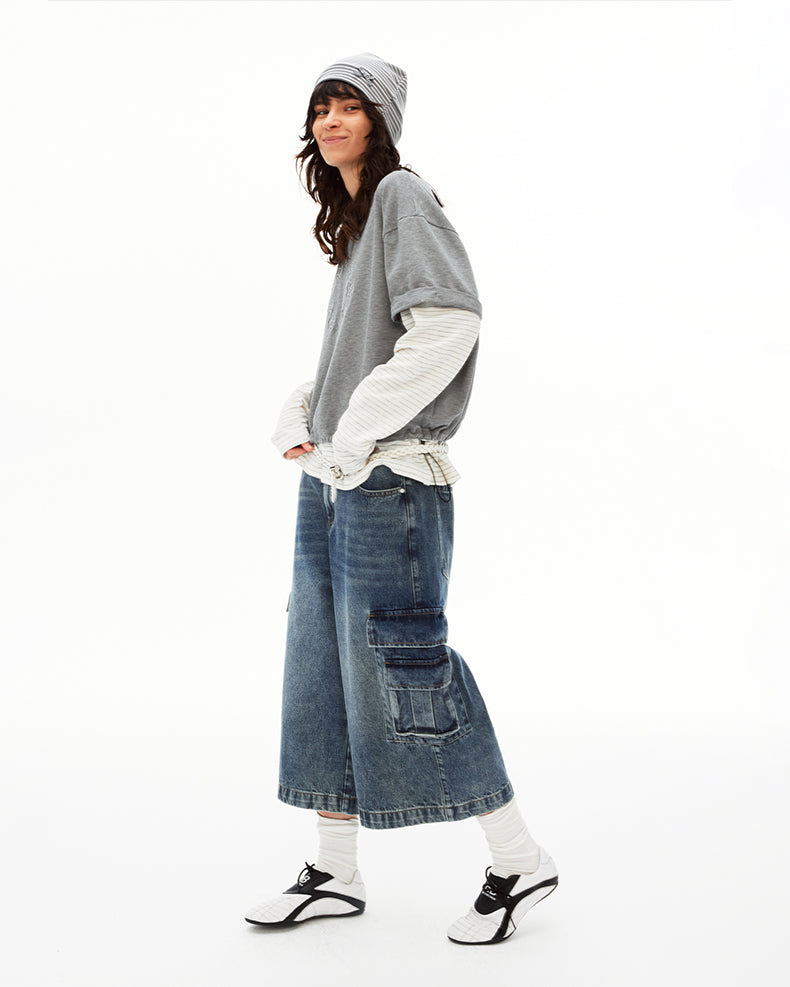 MADWIT UTILITY CARGO SHORTS #K737