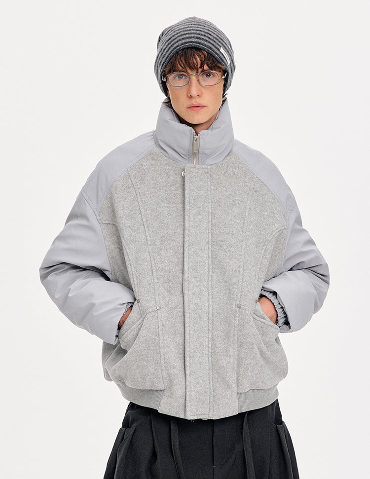 MADWITCH TAILORED HARRINGTON DOWN JACKET #630235