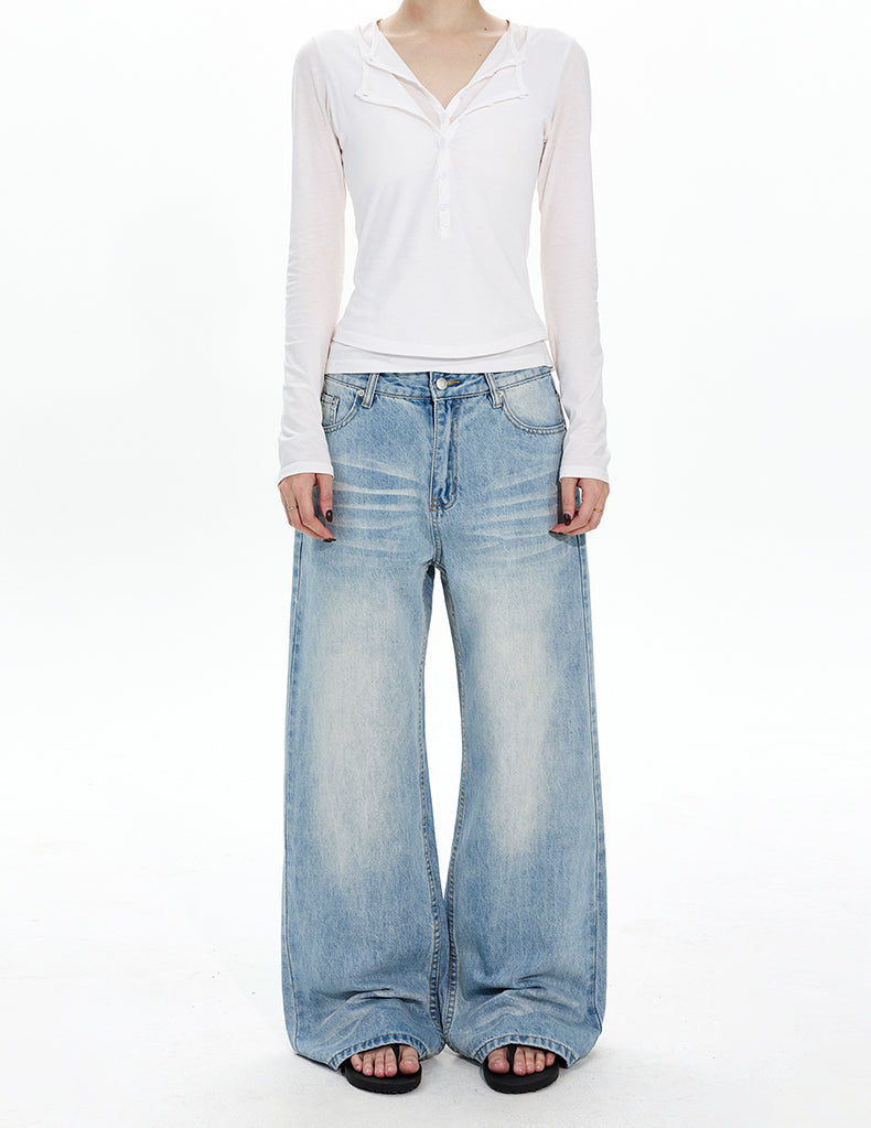 MADWITCH LIGHT WASH DENIM #G6465