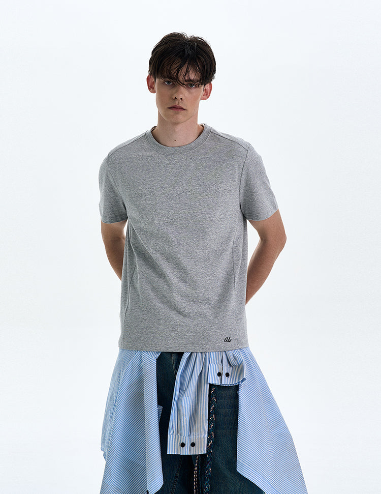 MADWITCH BOXY CREW NECK TEE #RT189