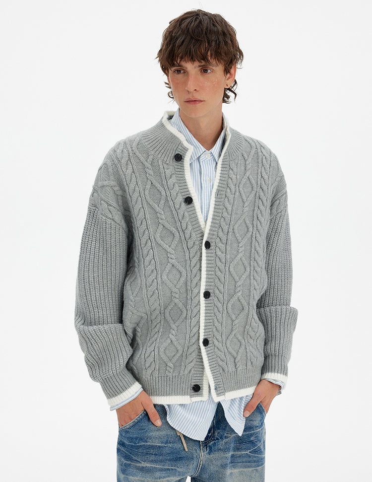 MADWITCH TWIST PREP CARDIGAN #M1051