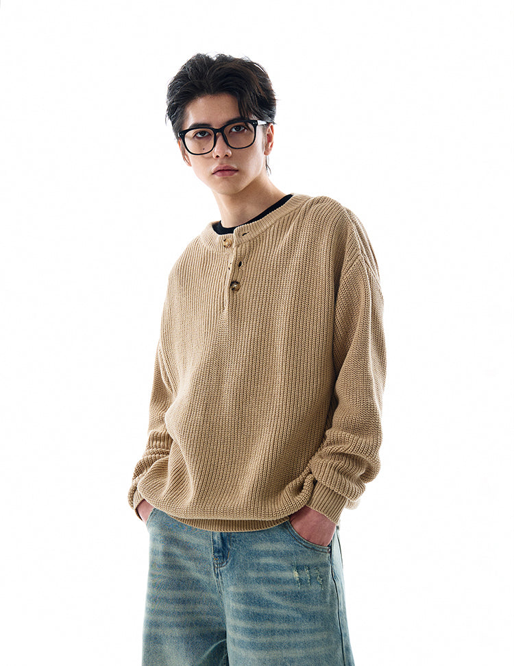 MADWITCH LOOSE KNIT SWEATER #MFY213