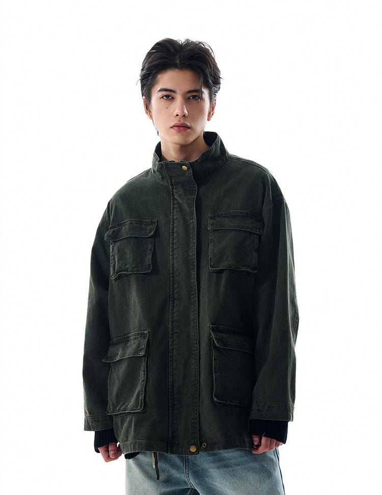 MADWITCH MULTI-POCKET UTILITY JACKET #G1040