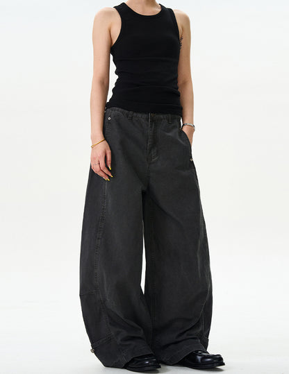 MADWITCH SABER-CUT MINIMALIST CARGO PANTS #WHOA086