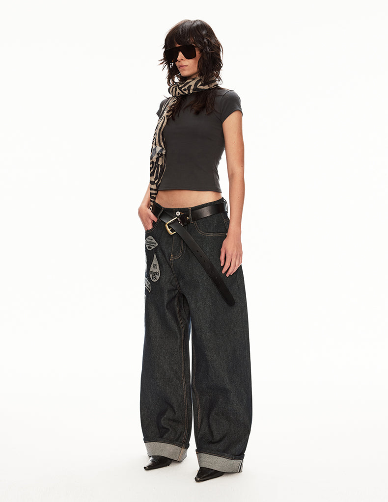 MADWIT HIGH STREET STRAIGHT JEANS #GPC3609