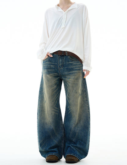 MADWITCH UNISEX CLASSIC RETRO DENIM JEANS #G6868