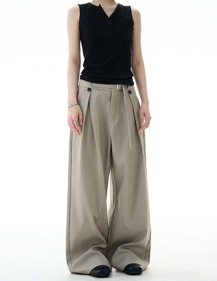 MADWITCH PREMIUM DRAPE DRESS PANTS #C917