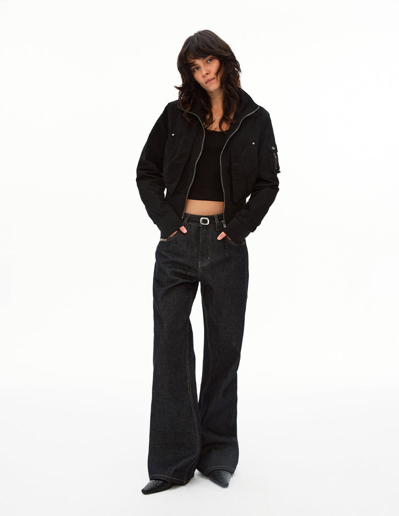 MADWIT SLIM FLARE JEANS #GPC3603