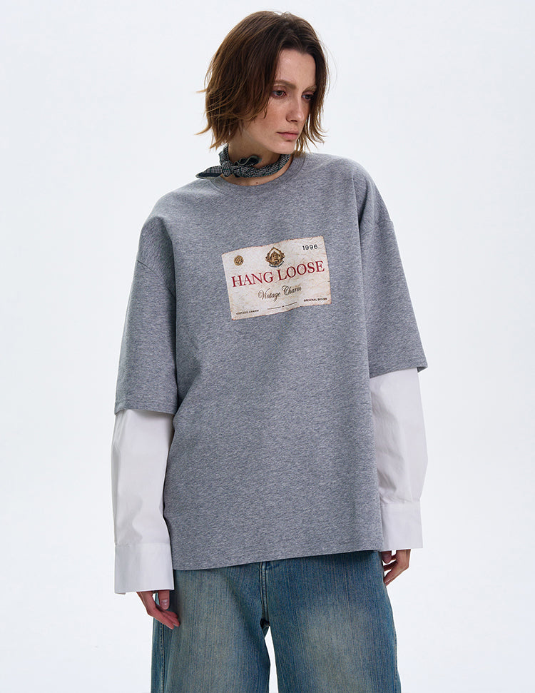 MADWITCH COUPLE’S CASUAL LONG-SLEEVE SHIRT #T555