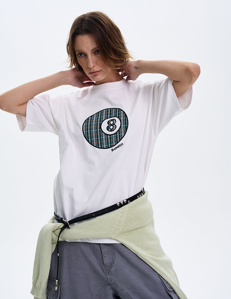MADWITCH VINTAGE PRINT T-SHIRT #MD4111