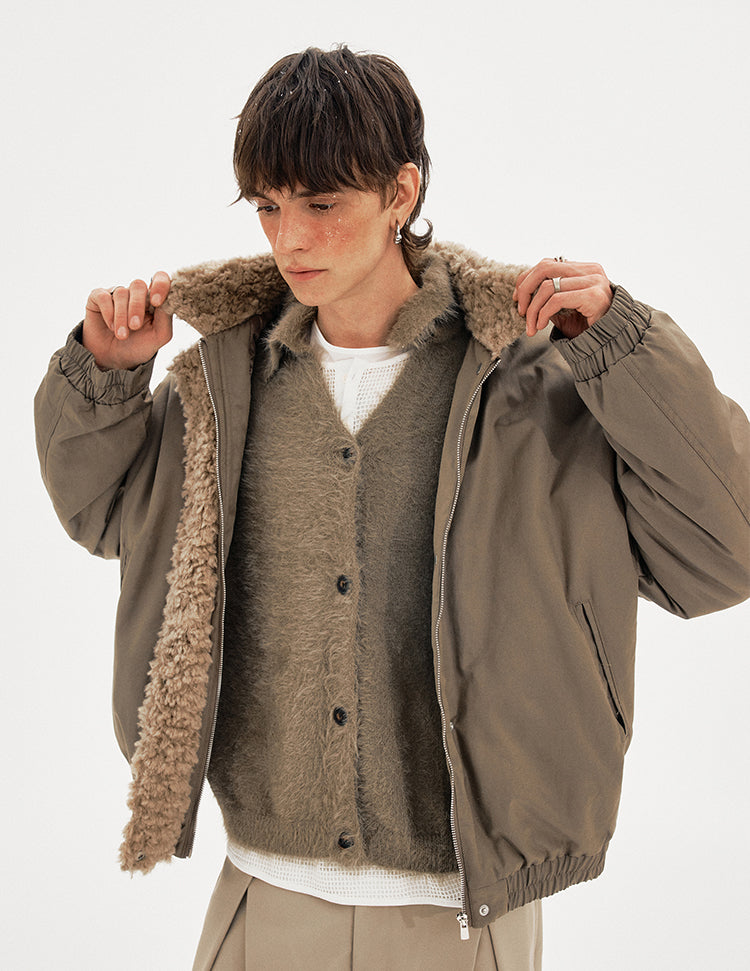 MADWITCH FLEECE COLLAR PARKA #UTU039