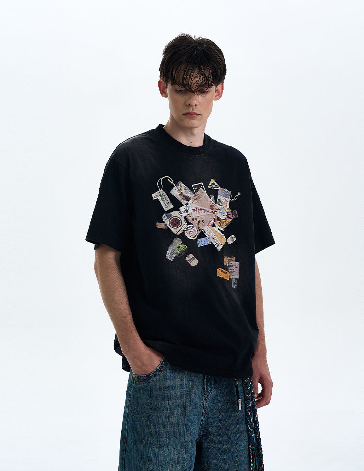 MADWITCH FUN GRAPHIC SHORT SLEEVE TEE #27335