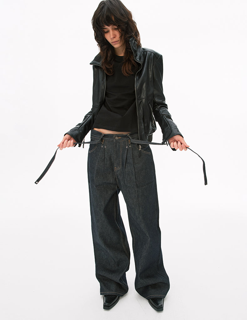 MADWIT RAW DENIM JEANS #GPC3606