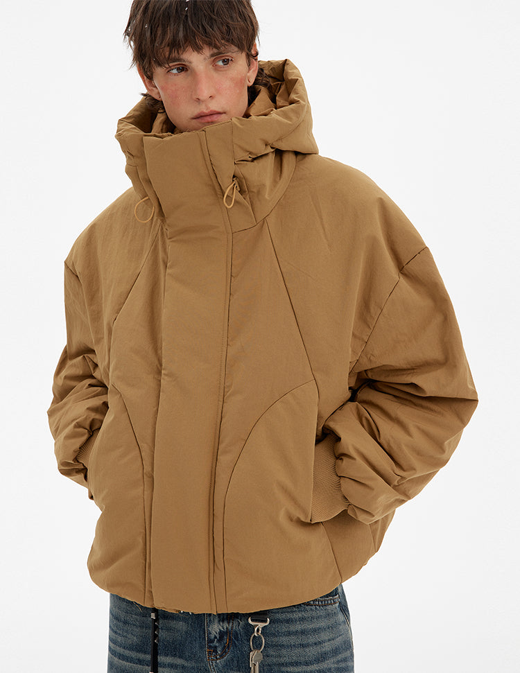 MADWITCH DECONSTRUCTED HOODED DOWN JACKET #N1715