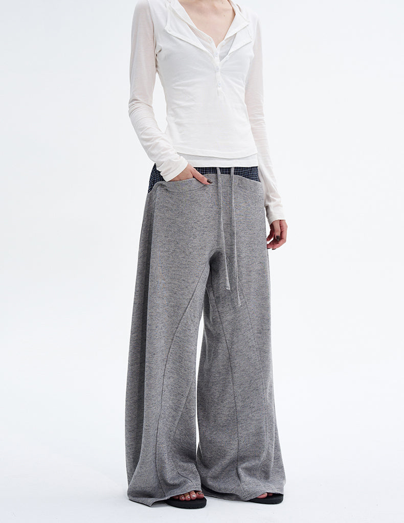 MADWITCH PATCH PLAID PANTS #C963