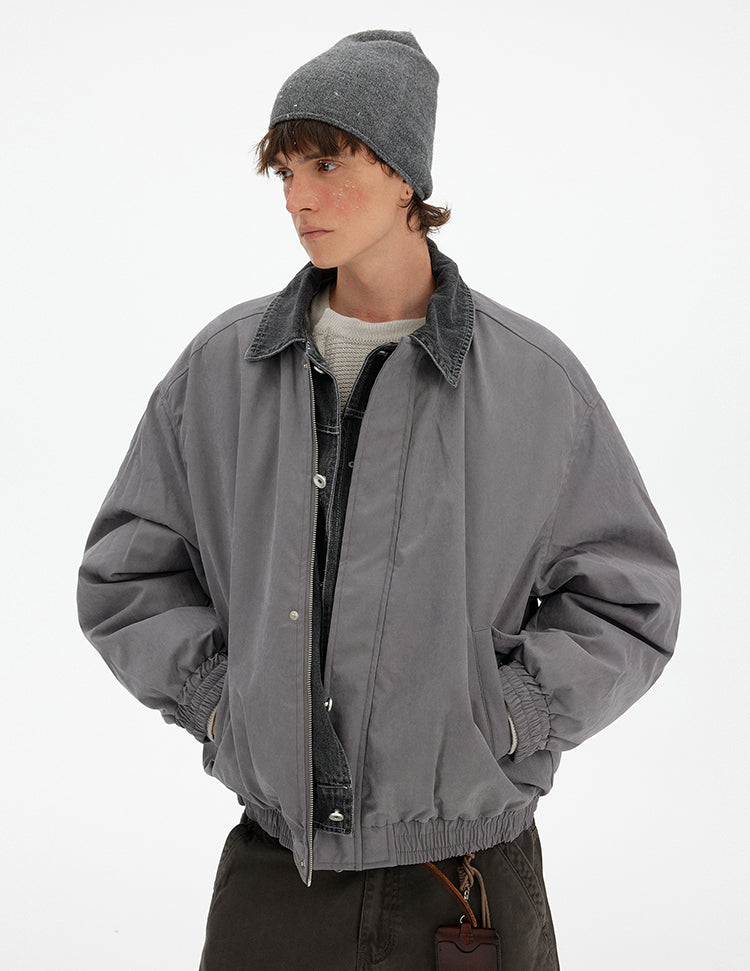 MADWITCH RETRO LAYERED PUFFER JACKET #UN25013