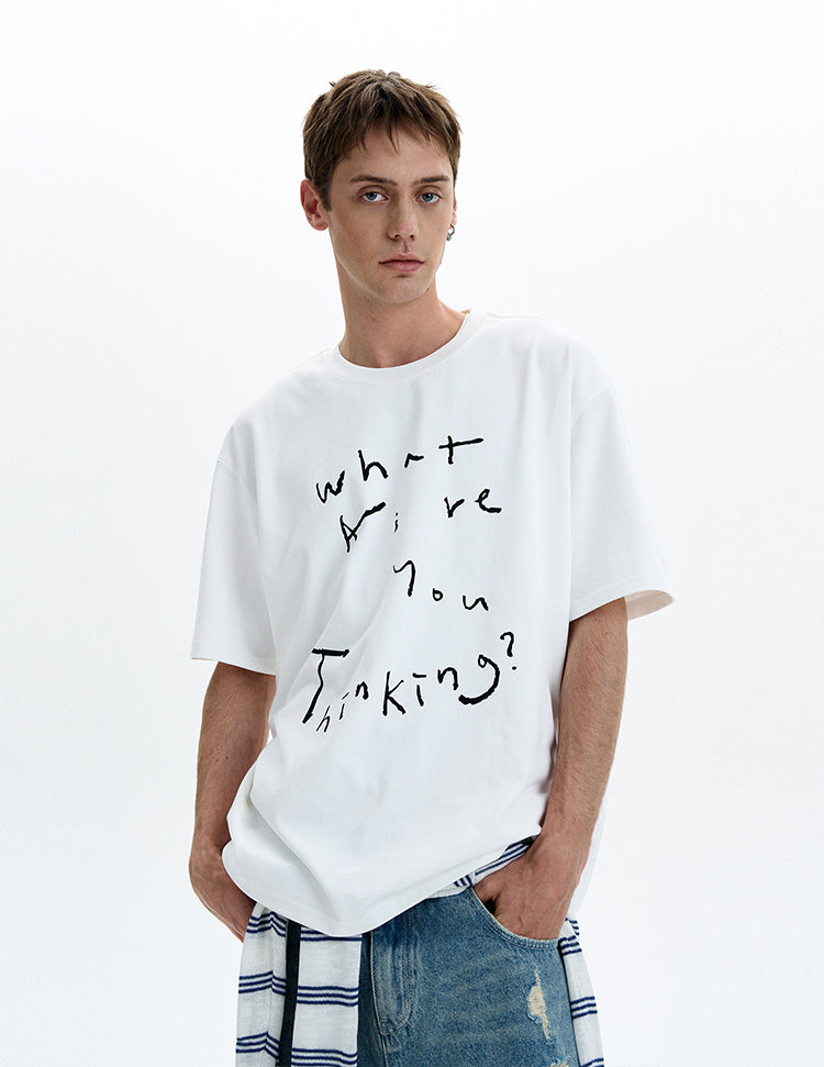 MADWITCH HAND DRAWN GRAPHIC TEE #UT007