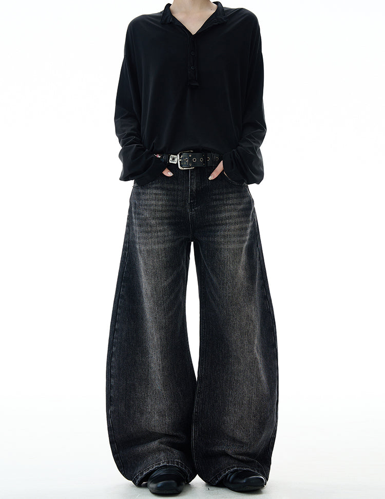 MADWITCH BAGGY LOOSE JEANS #G6669-2