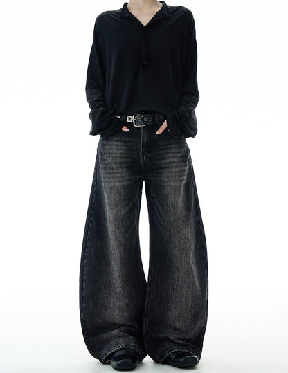 MADWITCH BAGGY LOOSE JEANS #G6669-2