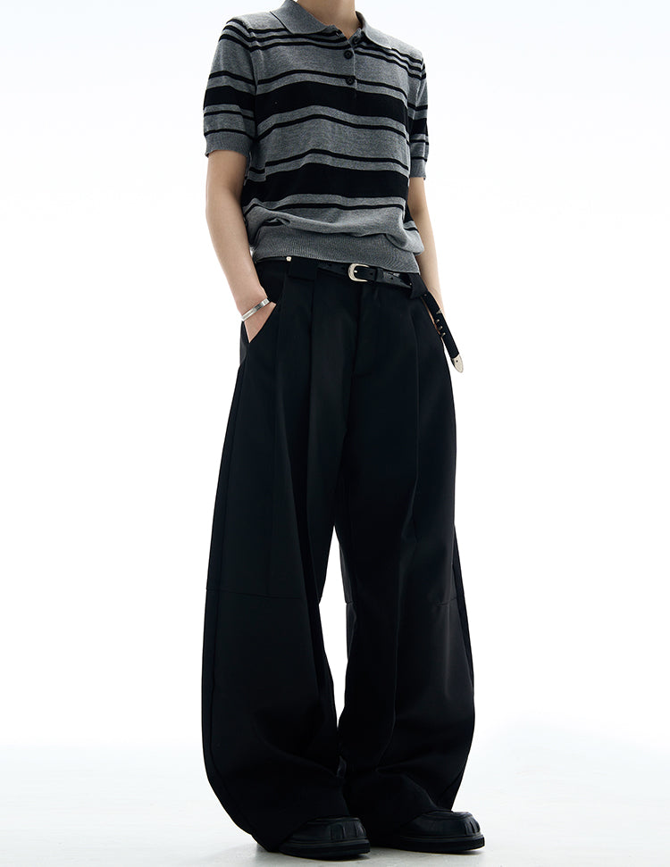MADWITCH WIDE LEG BAGGY SUIT PANTS #CK6680