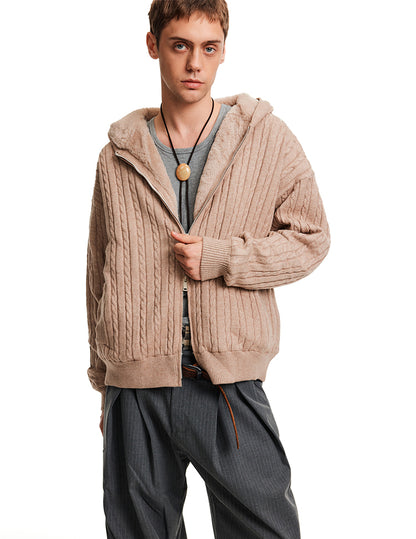 MADWITCH TWIST SHEAR COAT #MF3395