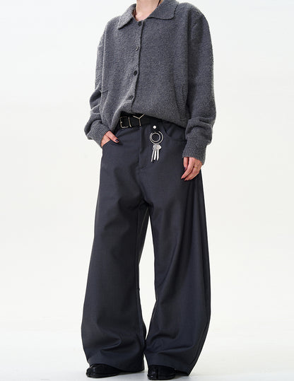 MADWITCH BLADE-CUT RELAXED TROUSERS #NR7182