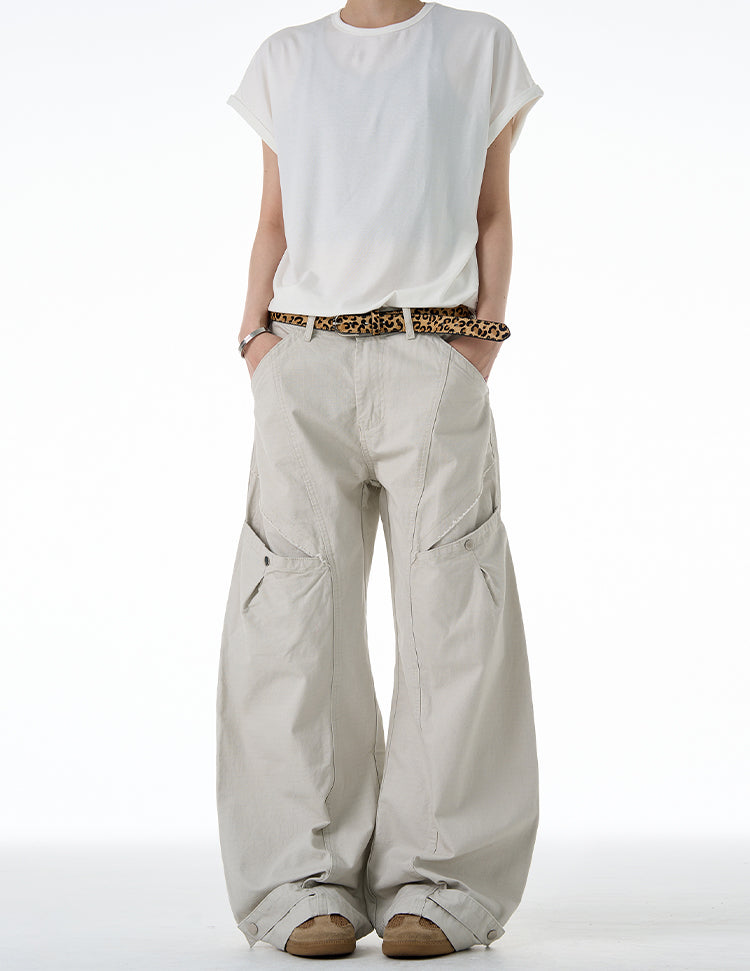 MADWITCH CURVED UTILITY PANTS #Z018