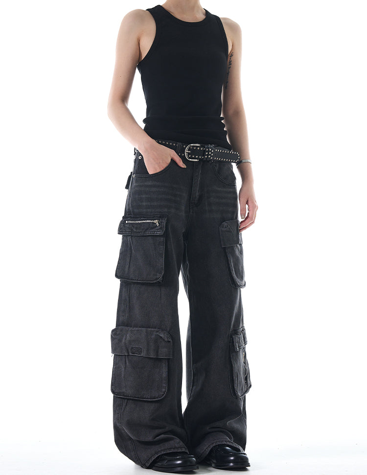 MADWITCH HIGH-STREET HEAVY-DUTY WORK PANTS #F9039