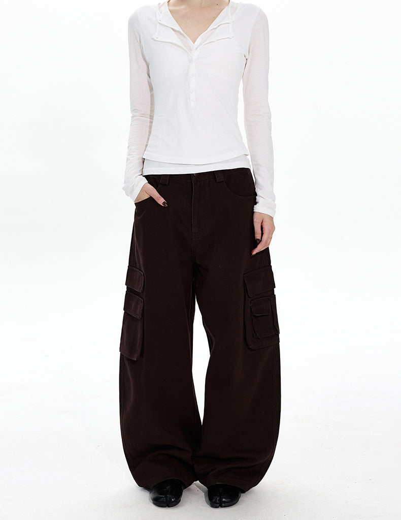 MADWITCH UTILITY DROP PANTS #A617