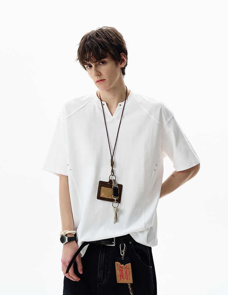 MADWITCH VERSATILE V-NECK TSHIRT #990622