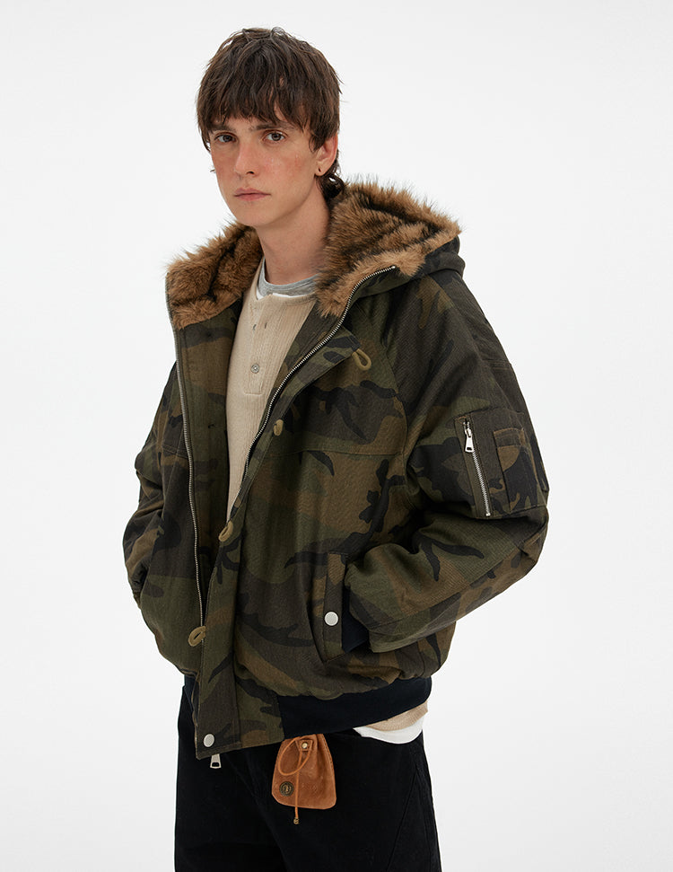 MADWITCH CAMO STREET PARKA JACKET #M1053