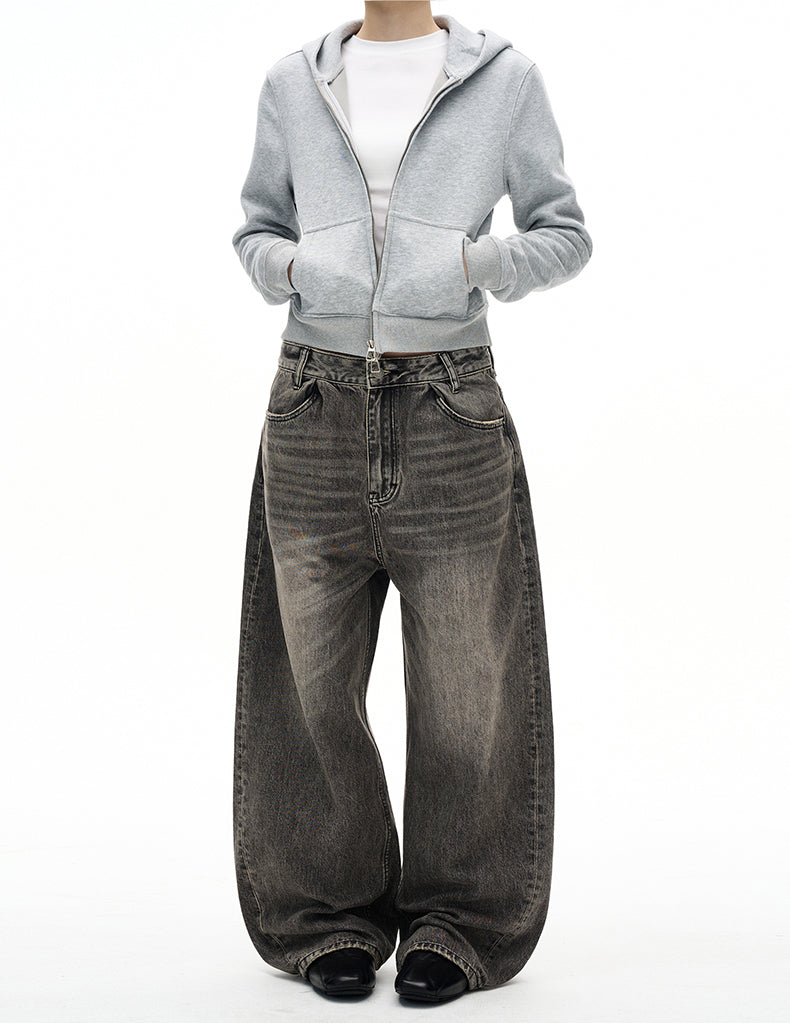 MADWITCH VINTAGE WASHED CARGO JEANS #GPC5518