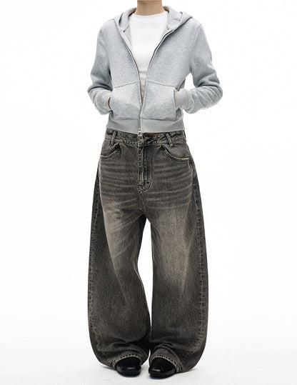MADWITCH VINTAGE WASHED CARGO JEANS #GPC5518