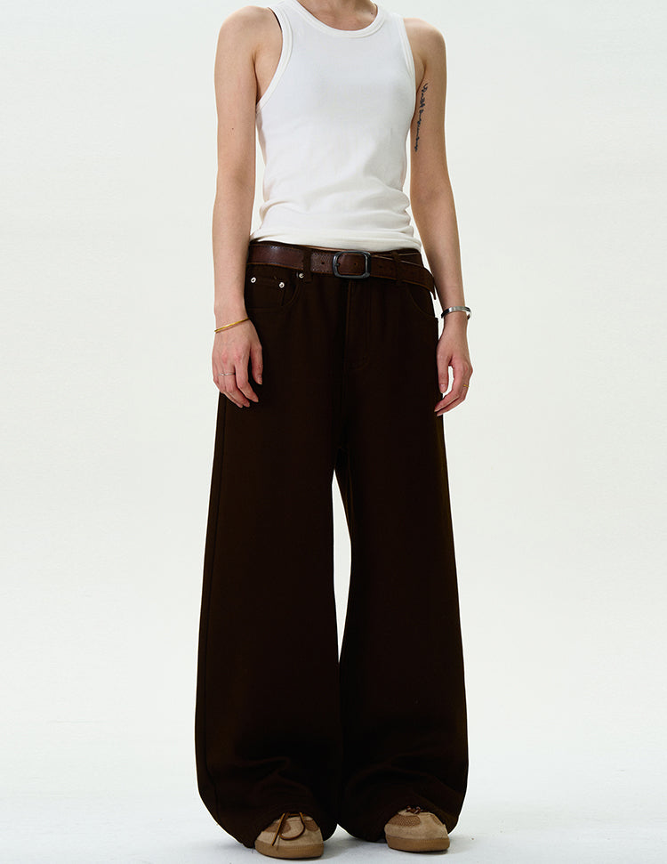 MADWITCH FLEECE-LINED FLARE JEANS #D1679