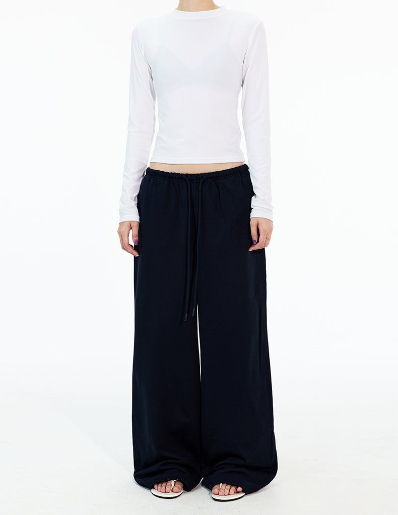 MADWITCH DRAWSTRING STRAIGHT LEG SWEATPANTS #CK6910