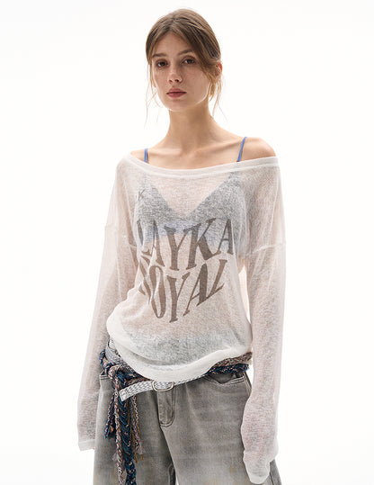 MADWITCH SHEER INSTA-WORTHY TOPS #TX295