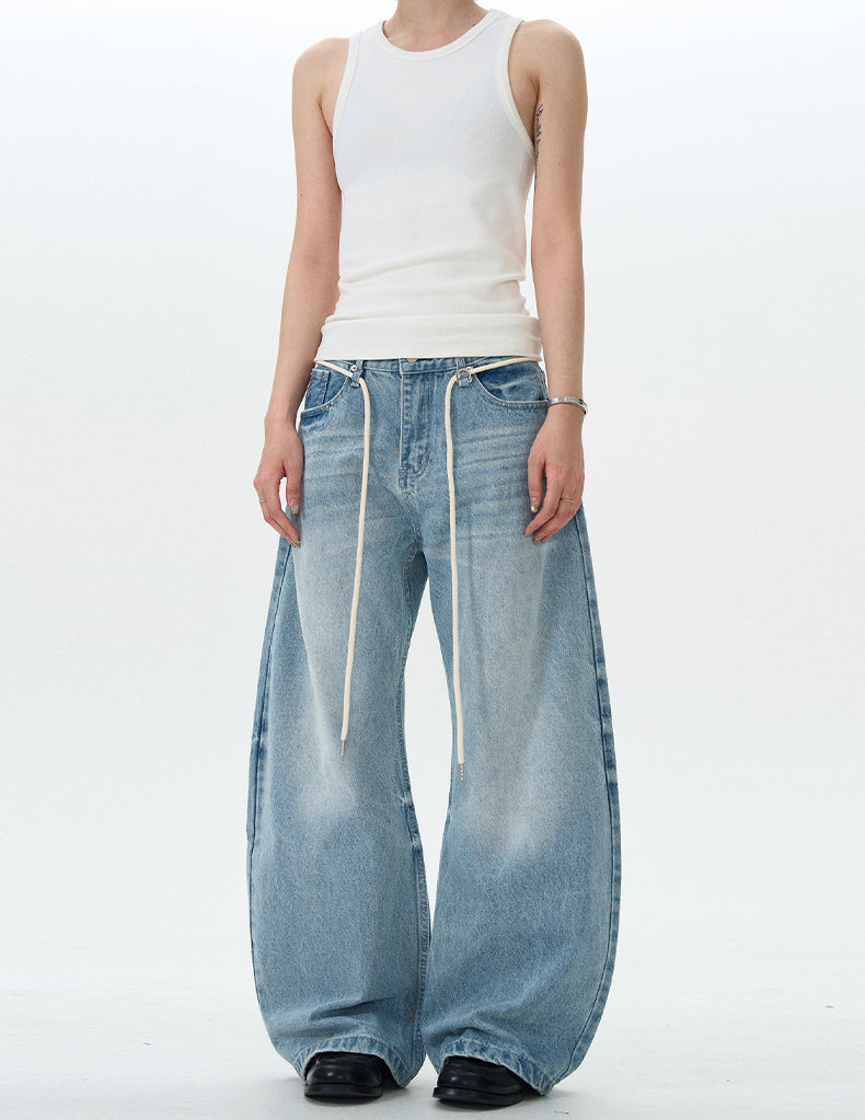 MADWITCH CLEANFIT LOOSE-FIT DENIM JEANS #G6670