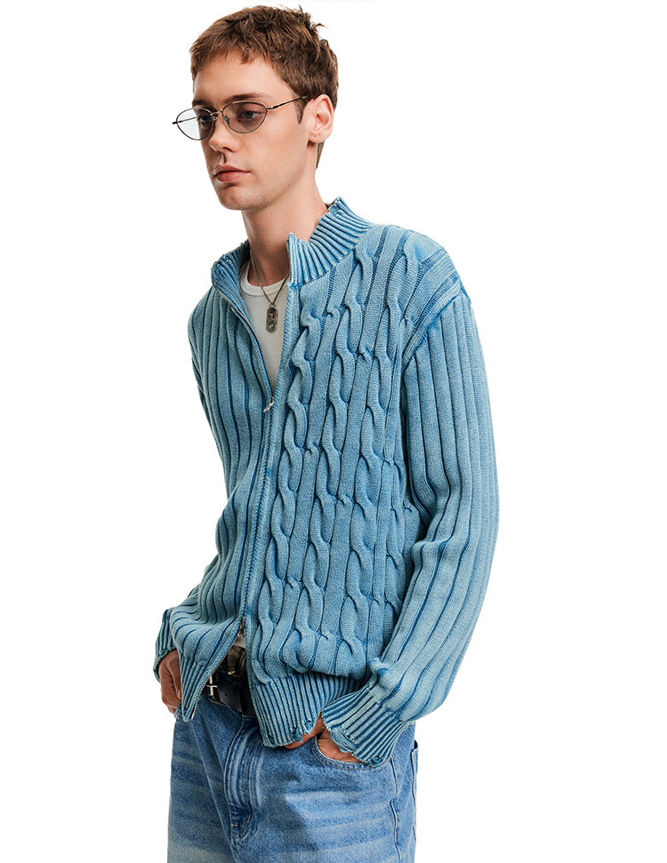MADWITCH RIB TWIST KNIT #AK069