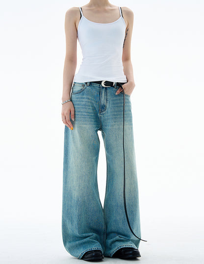 MADWITCH WASHED BELL BOTTOM DENIM #GP9679